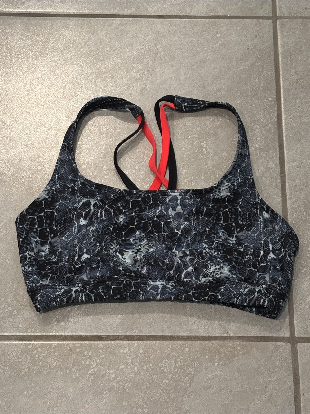 TYR Snake-Print Sports Bra